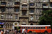 Red bus : Mumbai, India