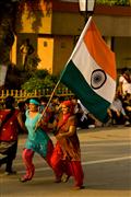 National pride : Pakistan border, India