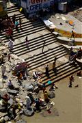 Steps to the Ganges : Rishikesh, India