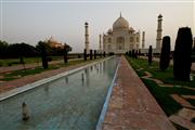 Taj angle : Agra, India