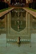 Gateway reflection : Agra, India