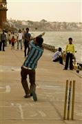 Room for a game : Varanasi, India