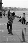 Room for a game B&W : Varanasi, India