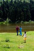 Riverside trio : Mirik, India