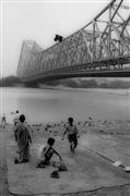 On the banks of the River Hooghly fade : Kolkata, India