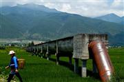 Mountain drain #2 : Dali, China