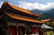 Green mountain temple #2 : Dali, China