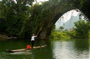 Man and his cormorant #2 : Yangshou, China