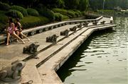 Sitting by the lake : Guilin, China