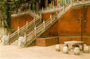 Terracotta stairway : Kunming, China