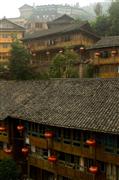 Hillside roofs : Pingan, China