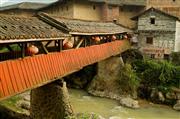 Sturdy bridge : Yongding county, China